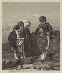 As crianças do marinheiro, na exposição geral de desenhos de água-cor, Galeria Dudley
